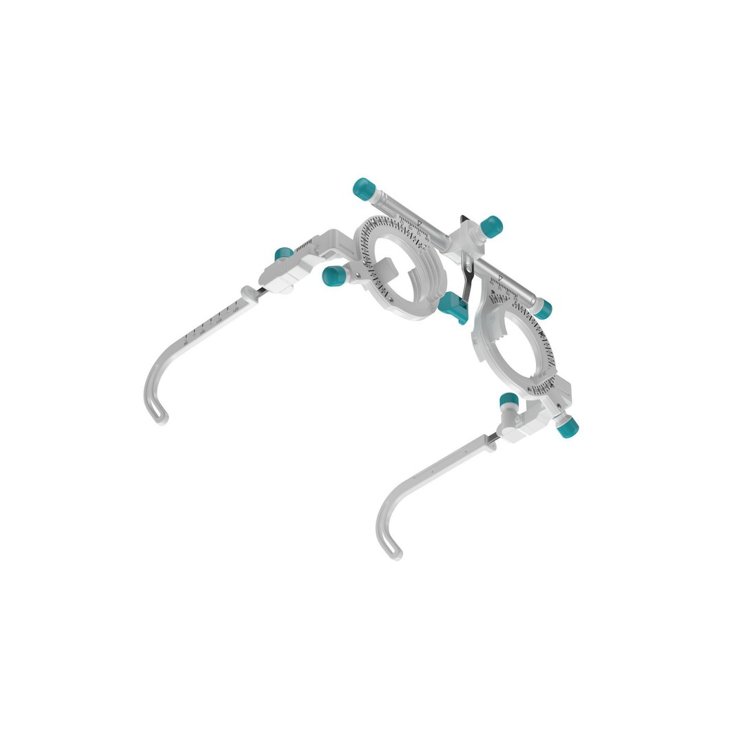 Medical Trial Frame 3D Model – High Quality Optometry Equipment, FBX - View 11
