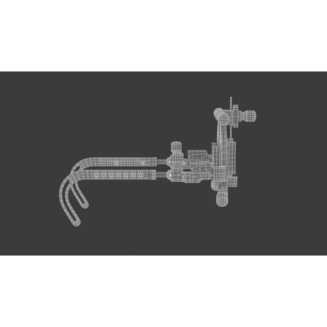 Medical Trial Frame 3D Model – High Quality Optometry Equipment, FBX - View 15
