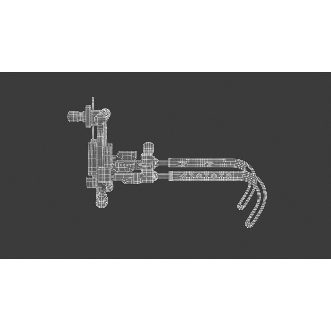 Medical Trial Frame 3D Model – High Quality Optometry Equipment, FBX - View 19