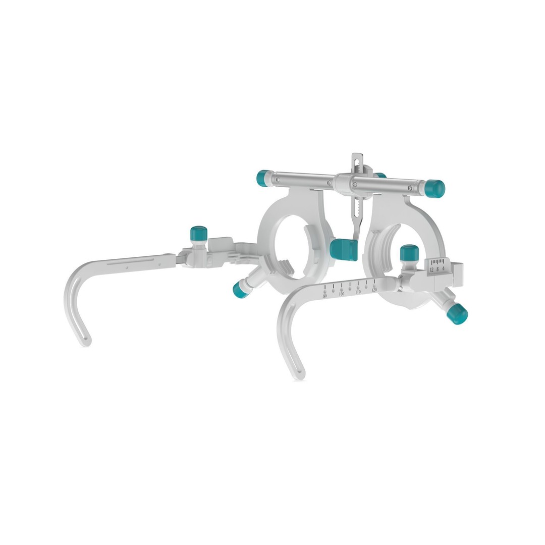 Medical Trial Frame 3D Model – High Quality Optometry Equipment, FBX - View 6
