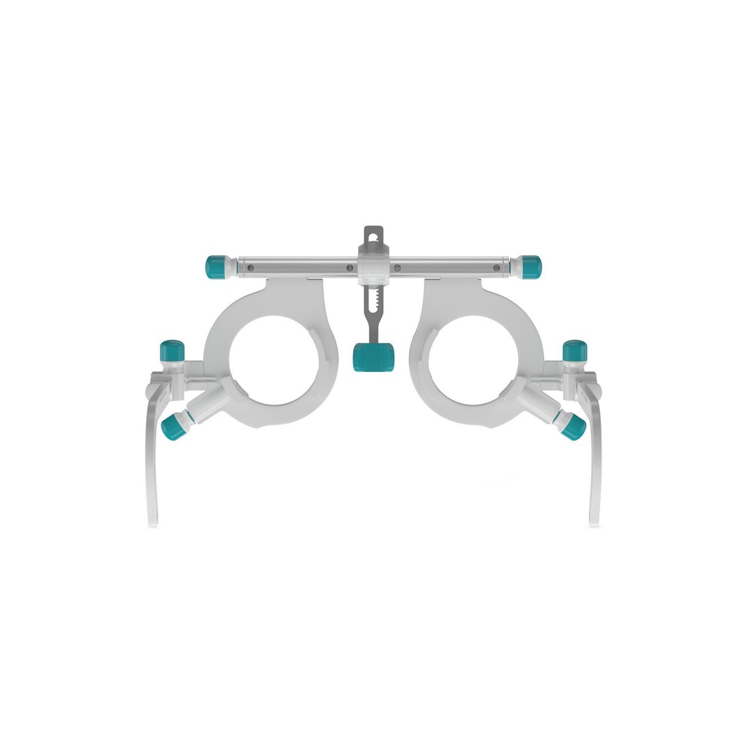 Medical Trial Frame 3D Model – High Quality Optometry Equipment, FBX - View 7
