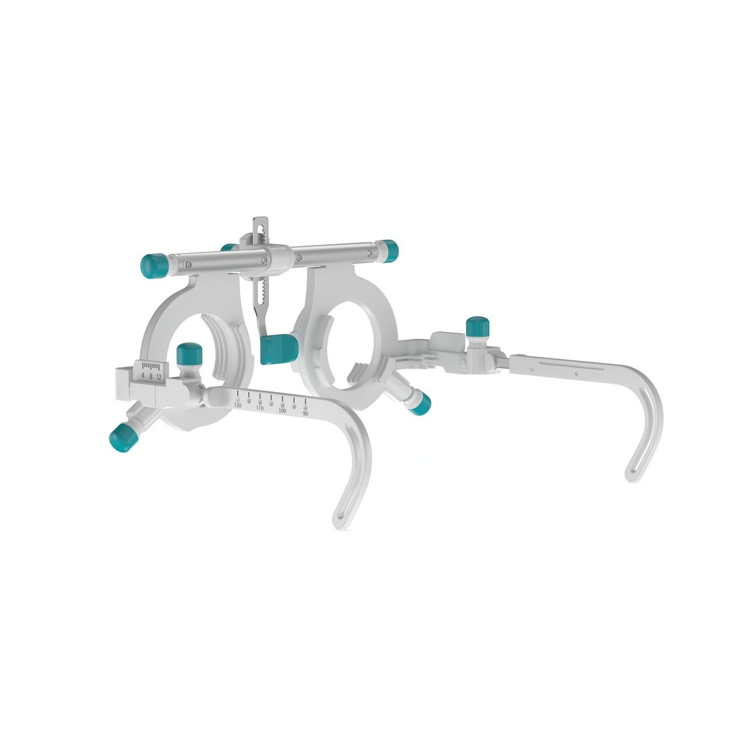 Medical Trial Frame 3D Model – High Quality Optometry Equipment, FBX - View 8