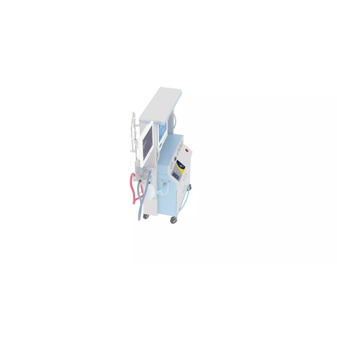 Medical Narcosis Device 3D Model – PBR Textured, FBX, Ready to Render - View 3
