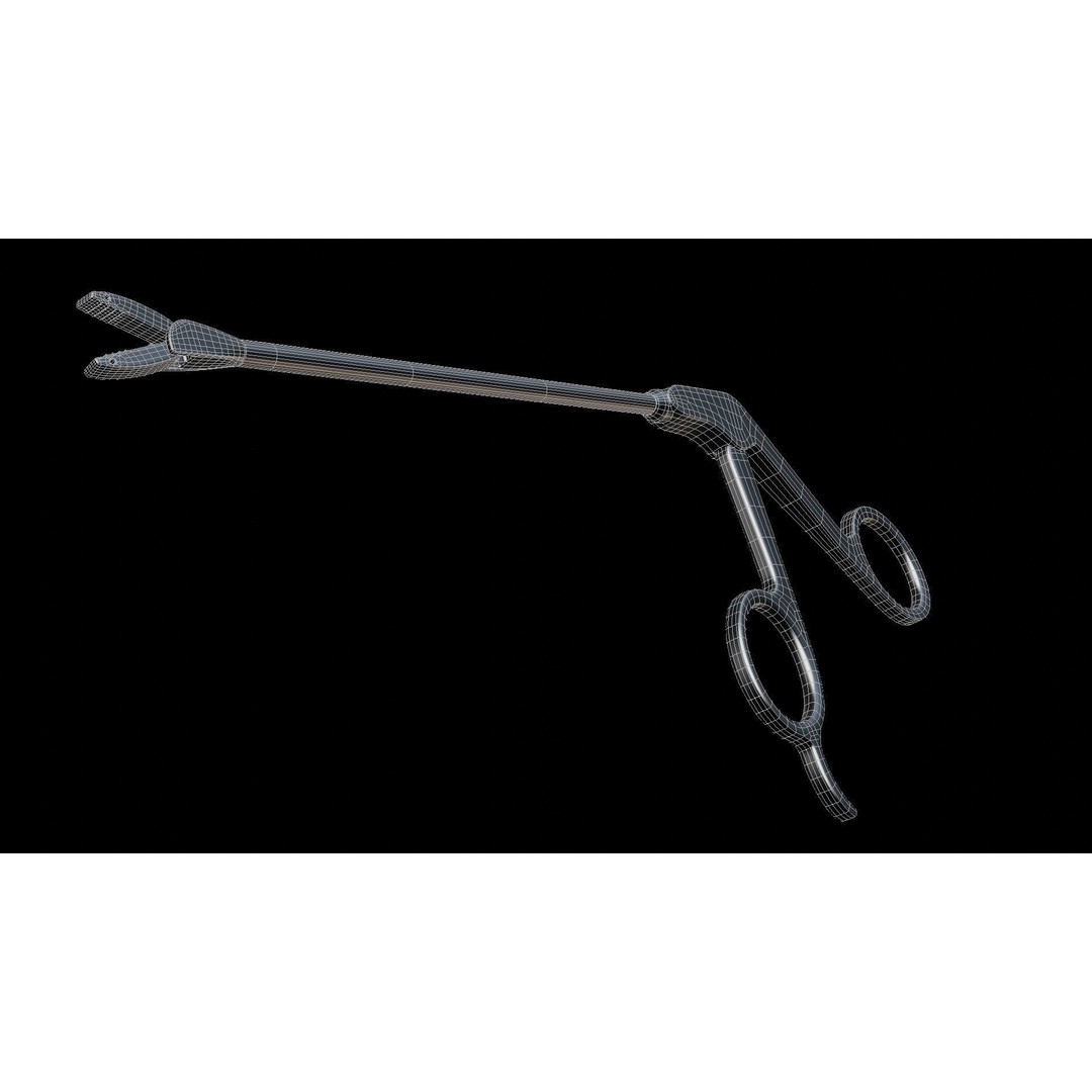 Medical Grasper 3D Model – High Poly Surgical Tool, FBX - View 17