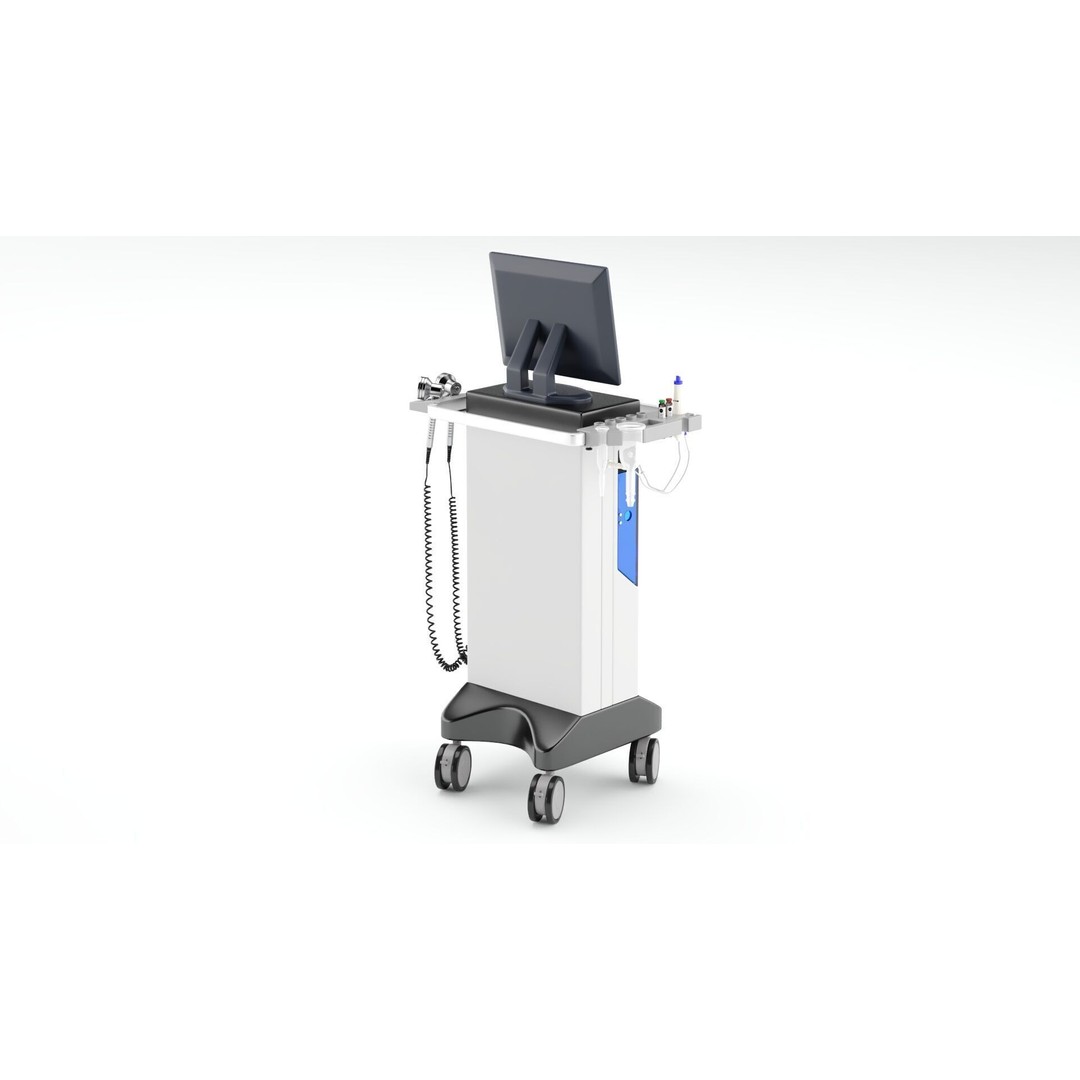 Medical Mobile Workbench 3D Model – Detailed Textured Scene, FBX - View 5