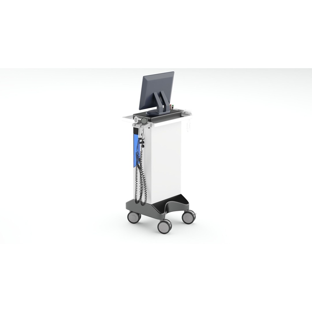 Medical Mobile Workbench 3D Model – Detailed Textured Scene, FBX - View 7