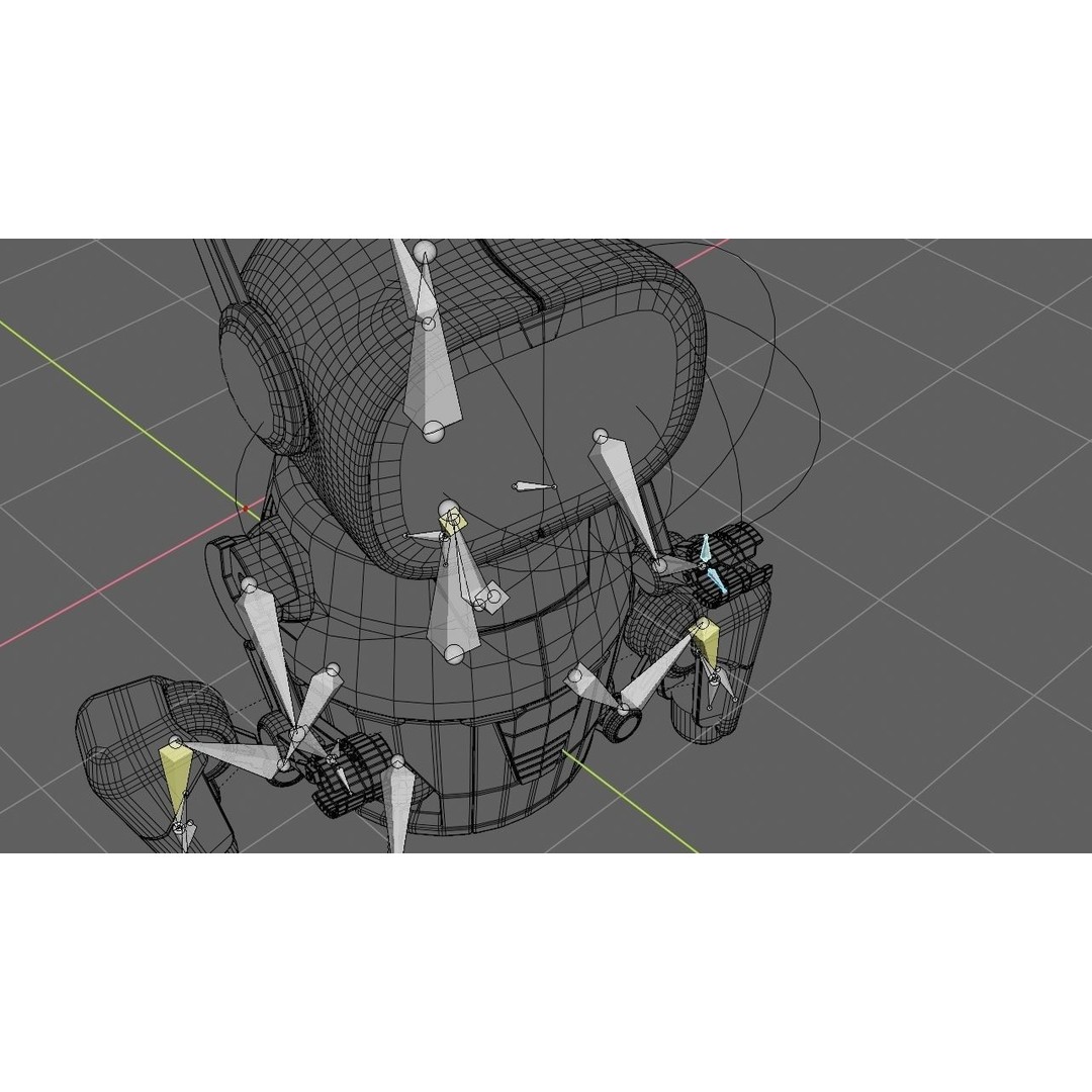 Toy Robot 3D Model – Rigged Animated Character, FBX & OBJ