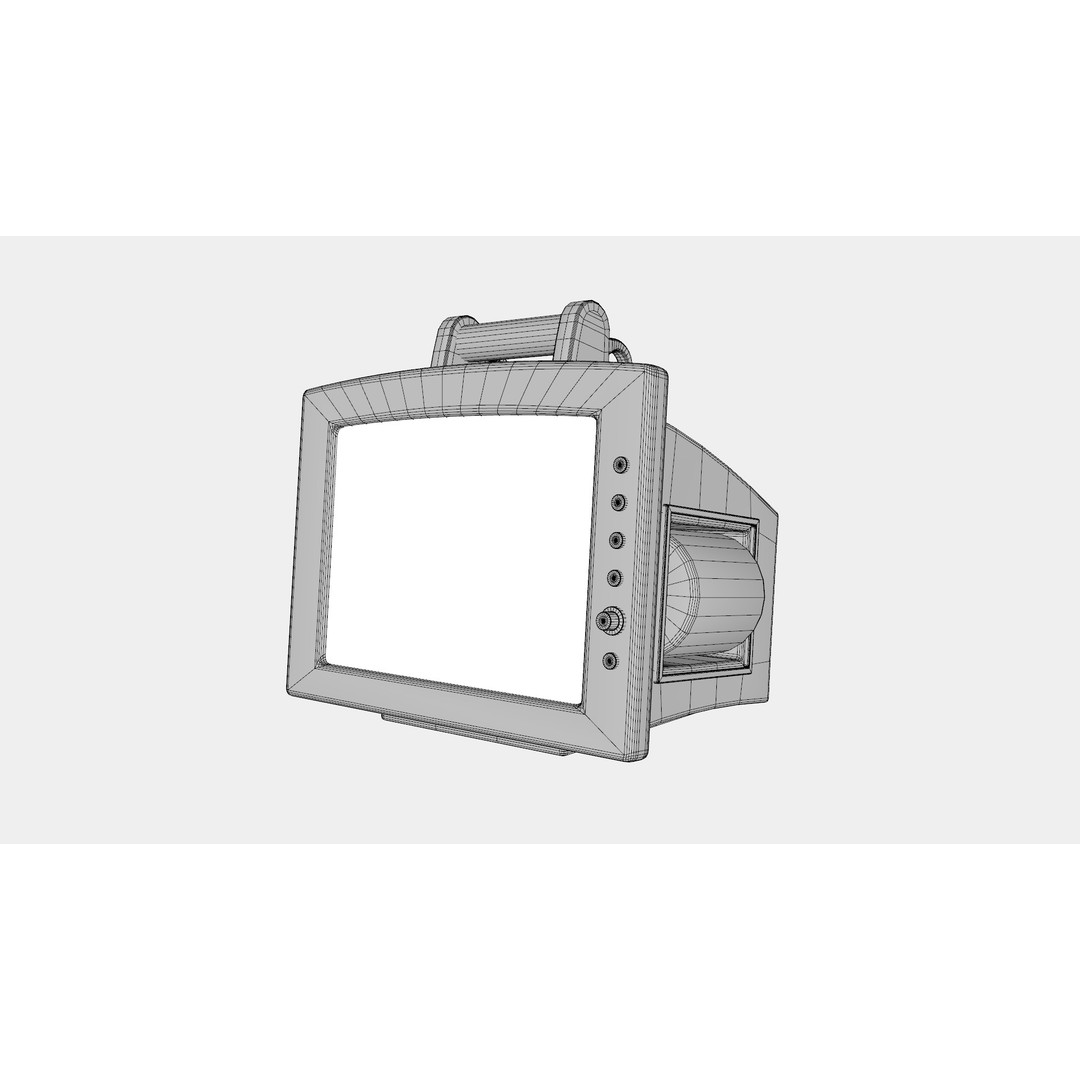 Patient Monitoring 3D Model – Low Poly PBR Game Asset, FBX - View 11