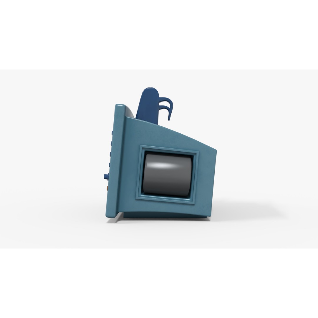 Patient Monitoring 3D Model – Low Poly PBR Game Asset, FBX - View 5