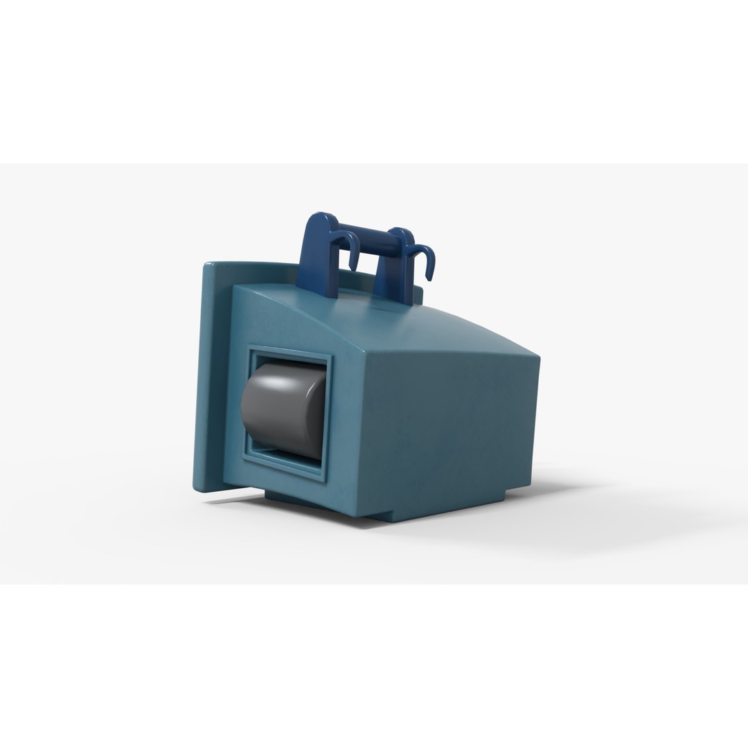 Patient Monitoring 3D Model – Low Poly PBR Game Asset, FBX - View 6