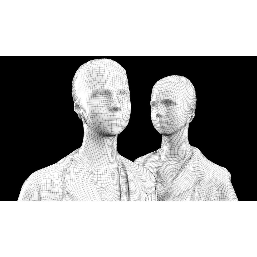 Female Doctor 3D Model – Low Poly Character, FBX, Game Ready - View 12