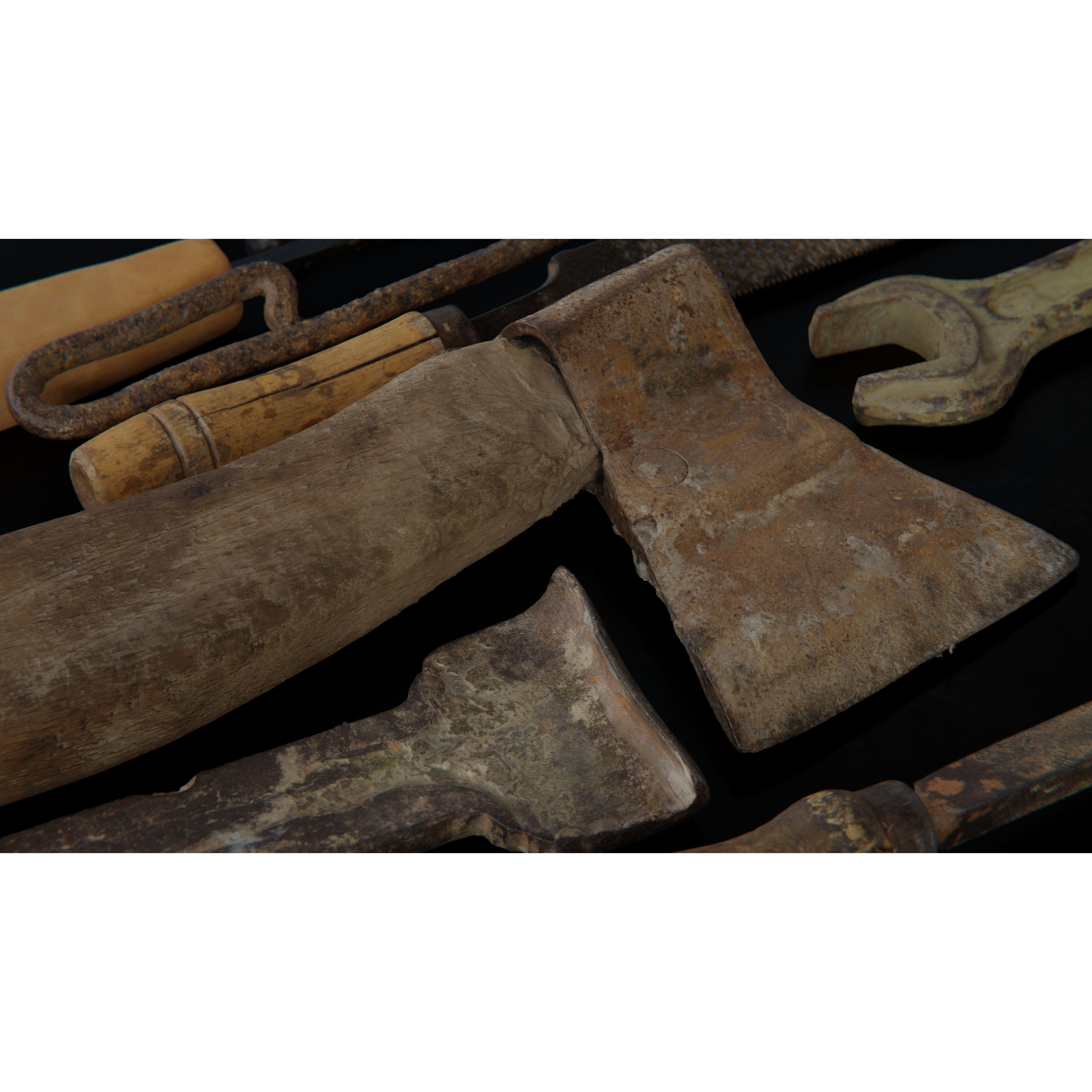 USCANS Tools Set - Low-Poly Game-Ready 3D Model - View 5