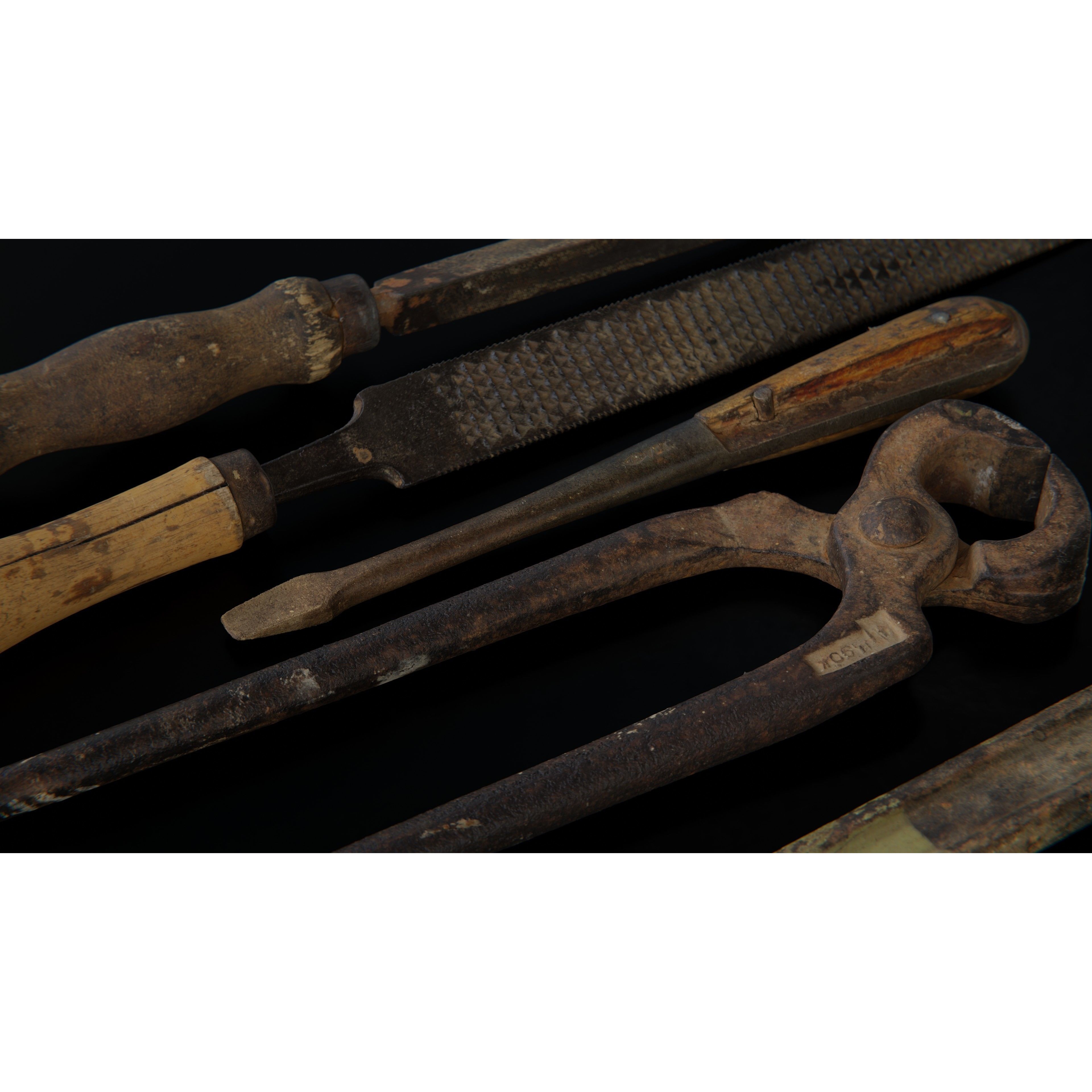 USCANS Tools Set - Low-Poly Game-Ready 3D Model - View 6