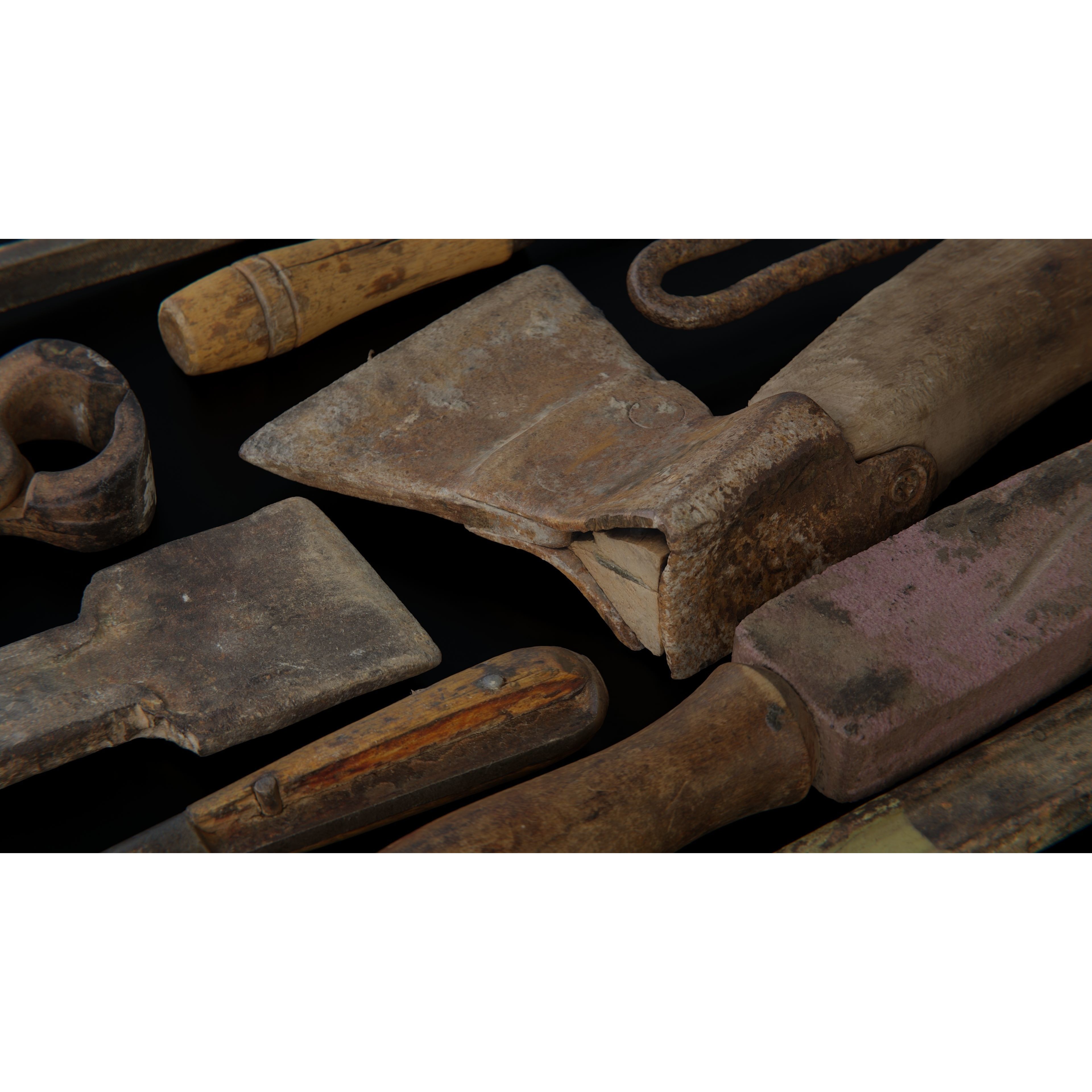 USCANS Tools Set - Low-Poly Game-Ready 3D Model - View 7