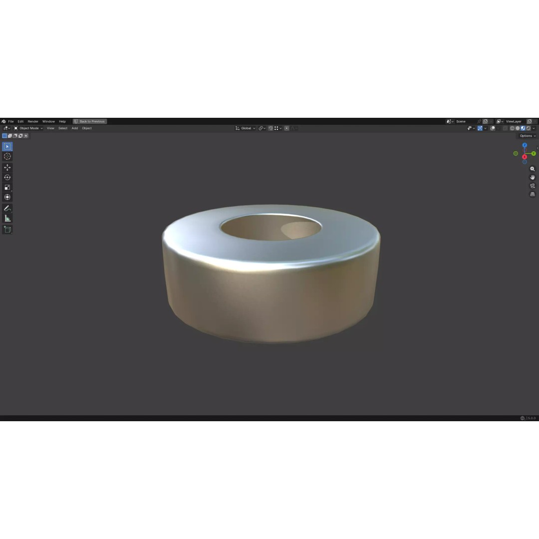Injection Vial 3D Model – Low Poly PBR Asset for Medical Use - View 16
