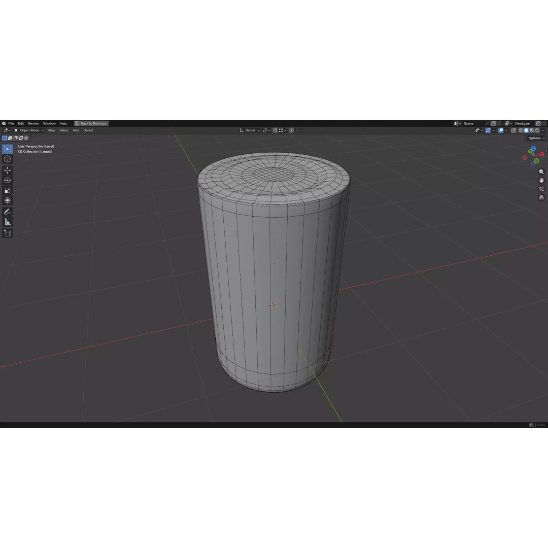 Injection Vial 3D Model – Low Poly PBR Asset for Medical Use - View 42