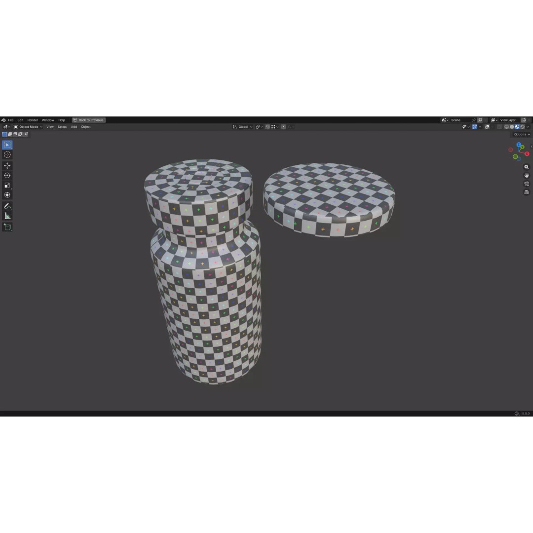 Injection Vial 3D Model – Low Poly PBR Asset for Medical Use - View 44