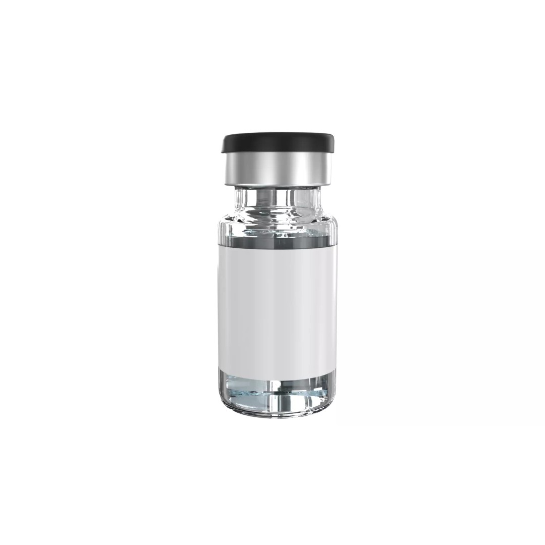 Injection Vial 3D Model – Low Poly PBR Asset for Medical Use - View 5