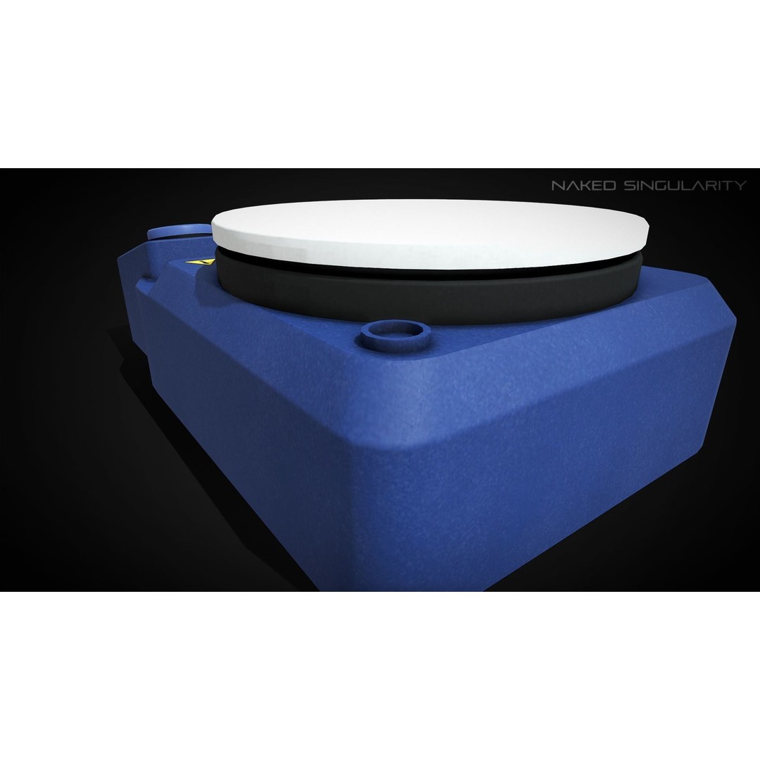 Magnetic Stirrer 3D Model – Low Poly Laboratory Asset, FBX - View 8