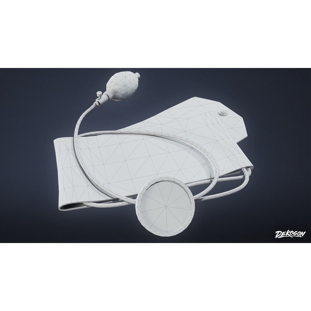 Quarantine Tent 3D Model – Low Poly Medical Asset, FBX - View 3