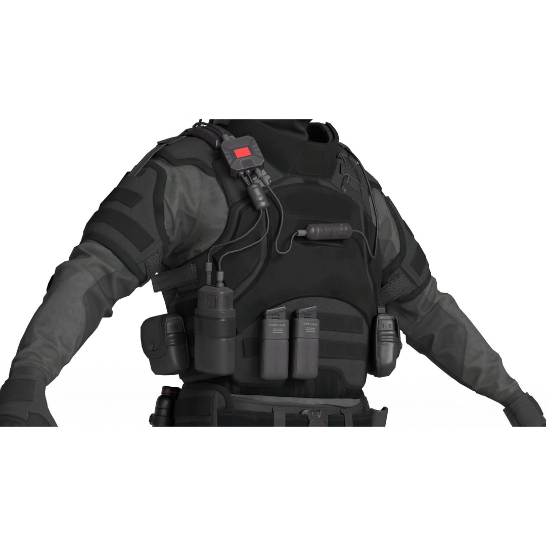 Special Forces Soldier 3D Model – Rigged Game-Ready Character, FBX - View 26