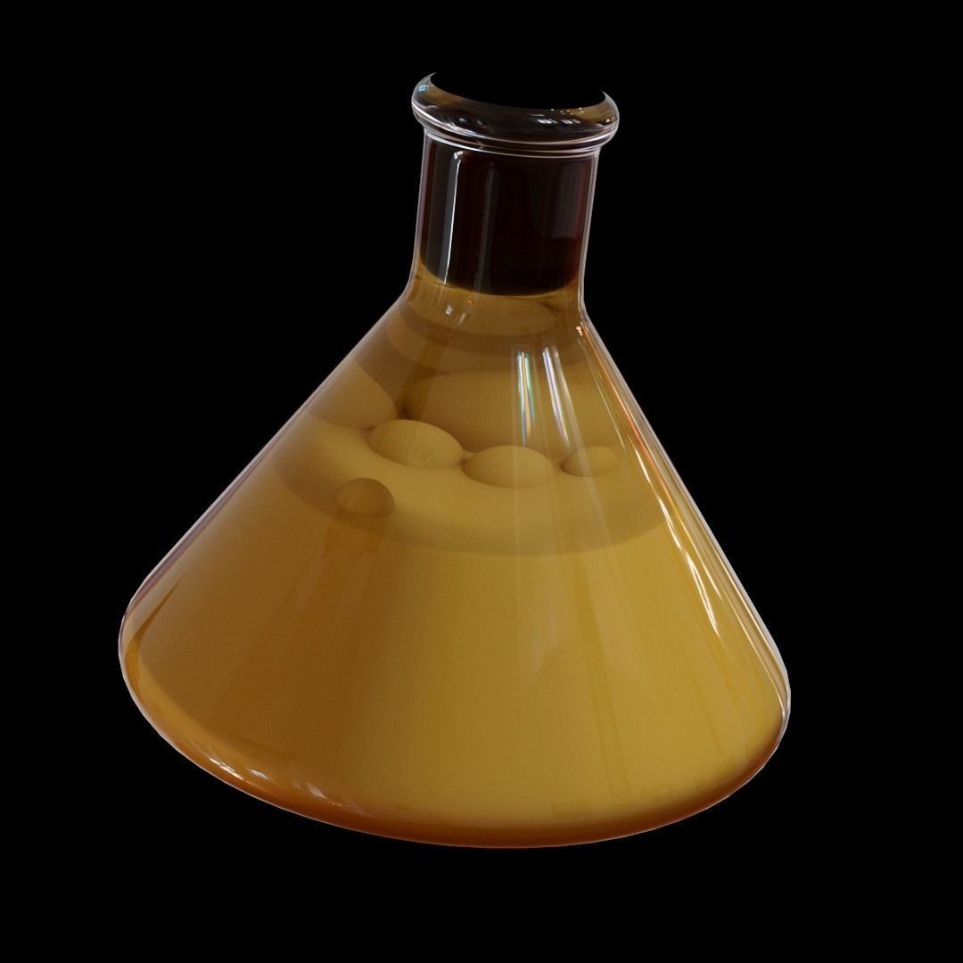 Educational Objects 3D Model – Low Poly Science Tools, FBX - View 3