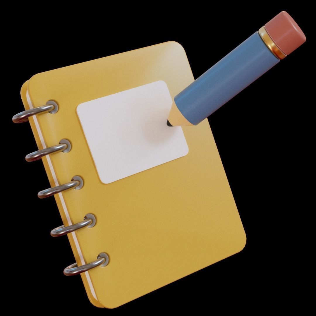 Educational Objects 3D Model – Low Poly Science Tools, FBX - View 9