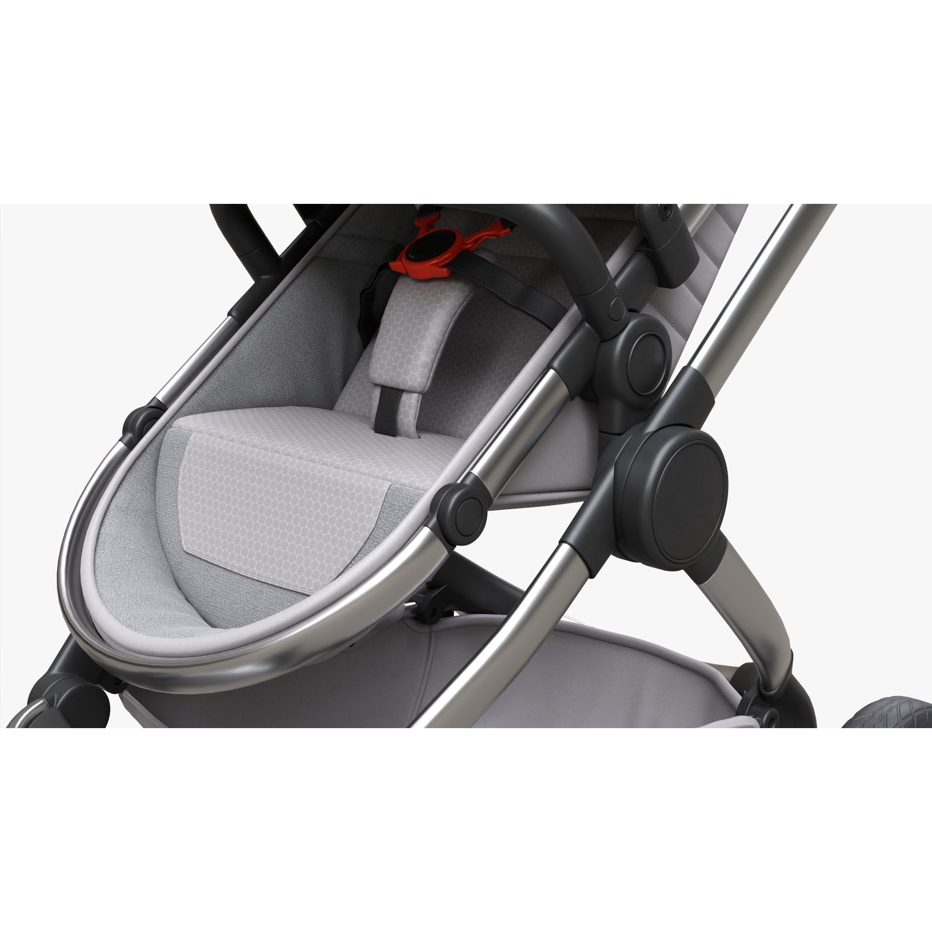 Baby Stroller - Game-Ready 3D Model - View 8