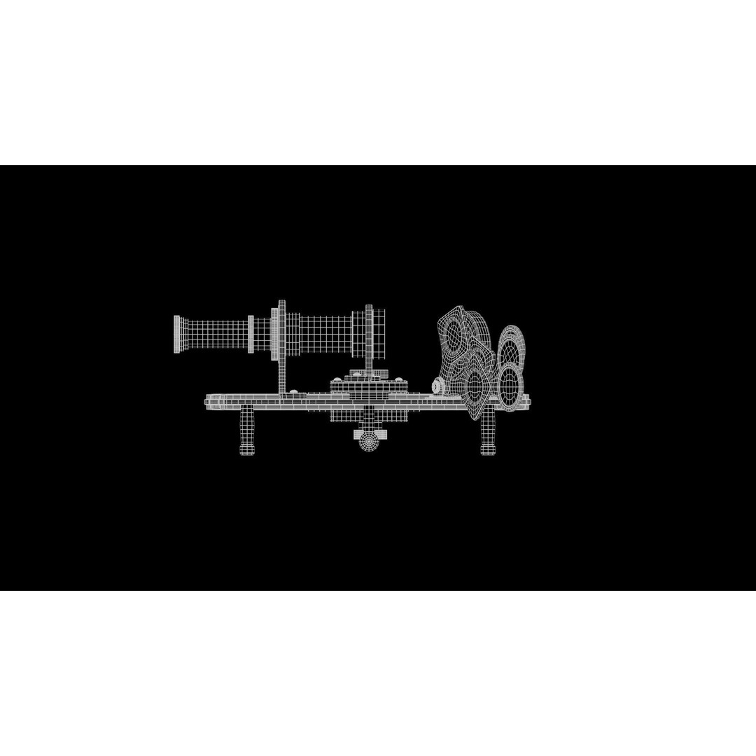 Sextant 3D Model – High Poly Nautical Tool with PBR Textures - View 20