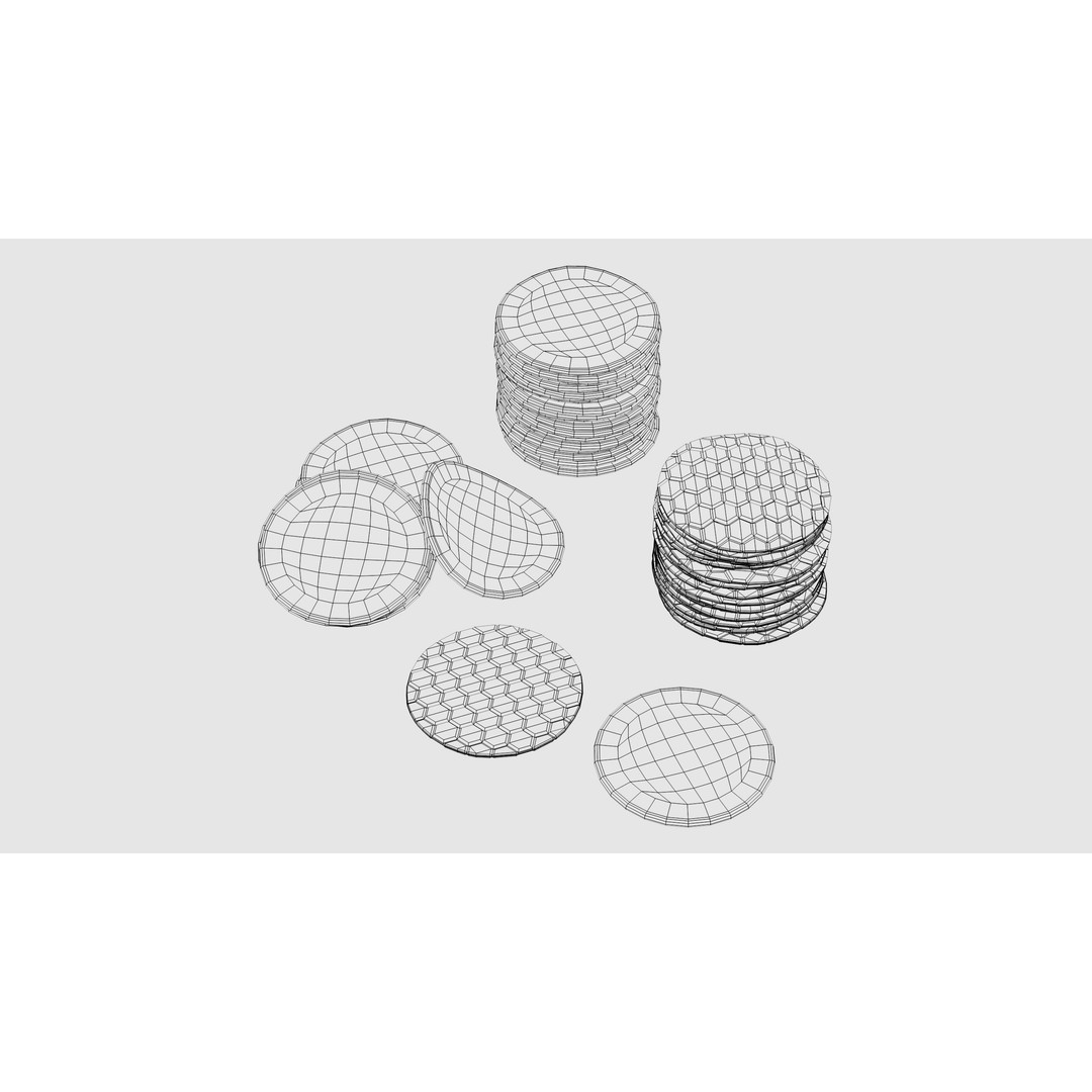 Cotton Pad 3D Model – High Quality PBR Textures, FBX, Blender - View 3