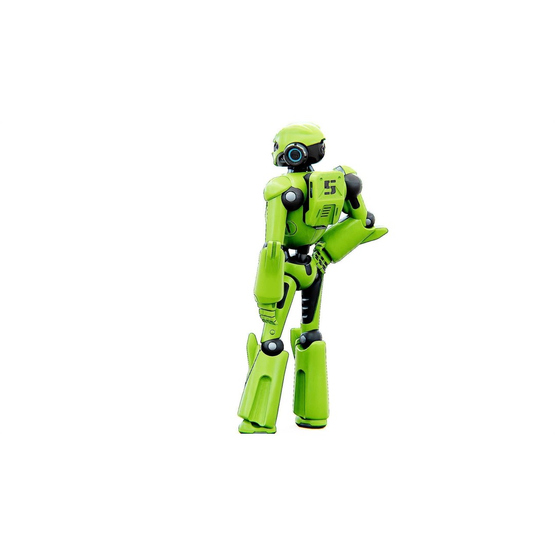 ANDROID KOSMO-C 3D Model – Rigged Sci-Fi Character for Unity & Unreal - View 13