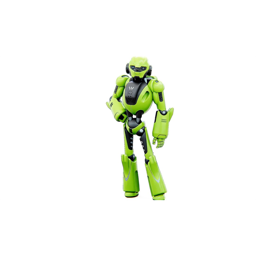 ANDROID KOSMO-C 3D Model – Rigged Sci-Fi Character for Unity & Unreal - View 18