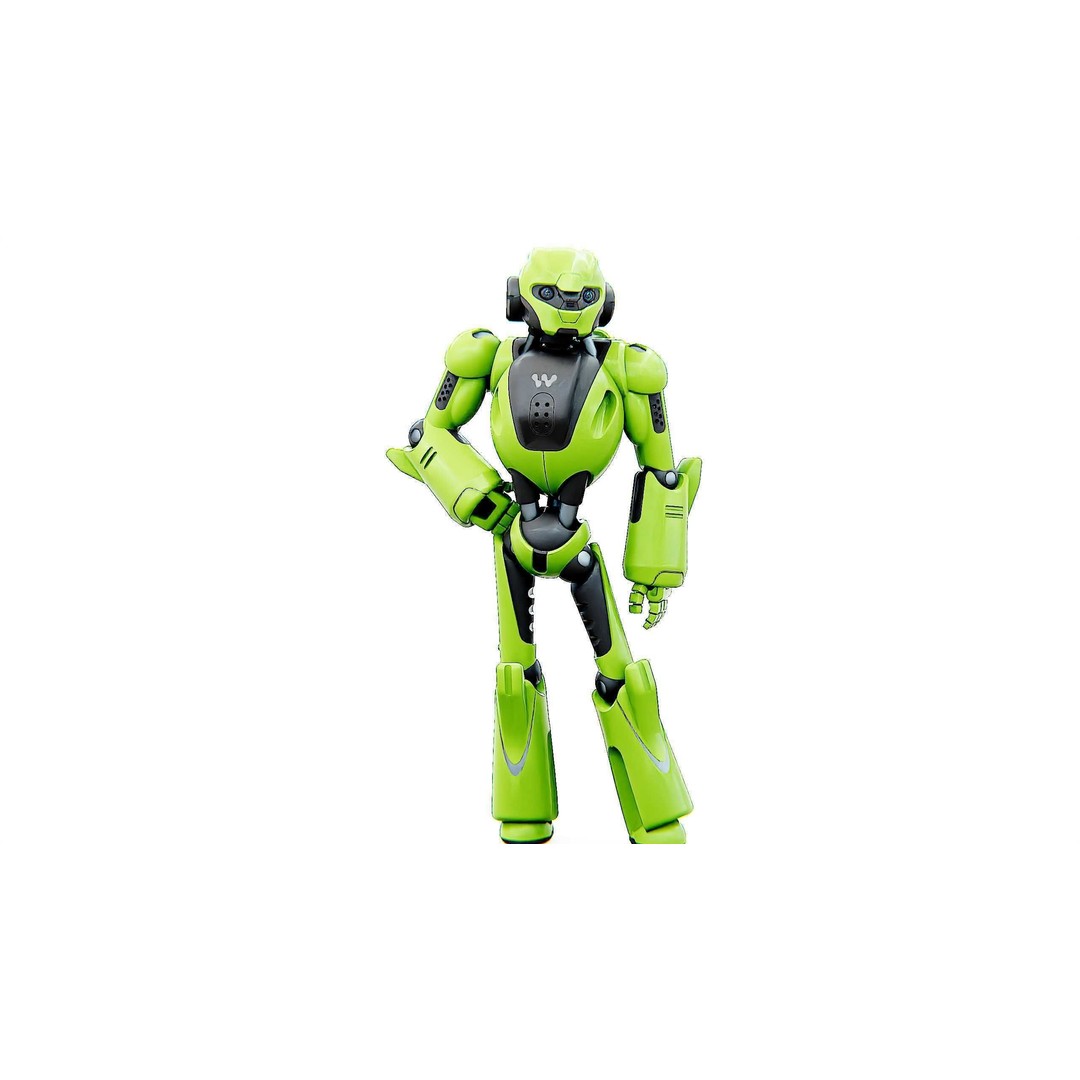 ANDROID KOSMO-C 3D Model – Rigged Sci-Fi Character for Unity & Unreal - View 19
