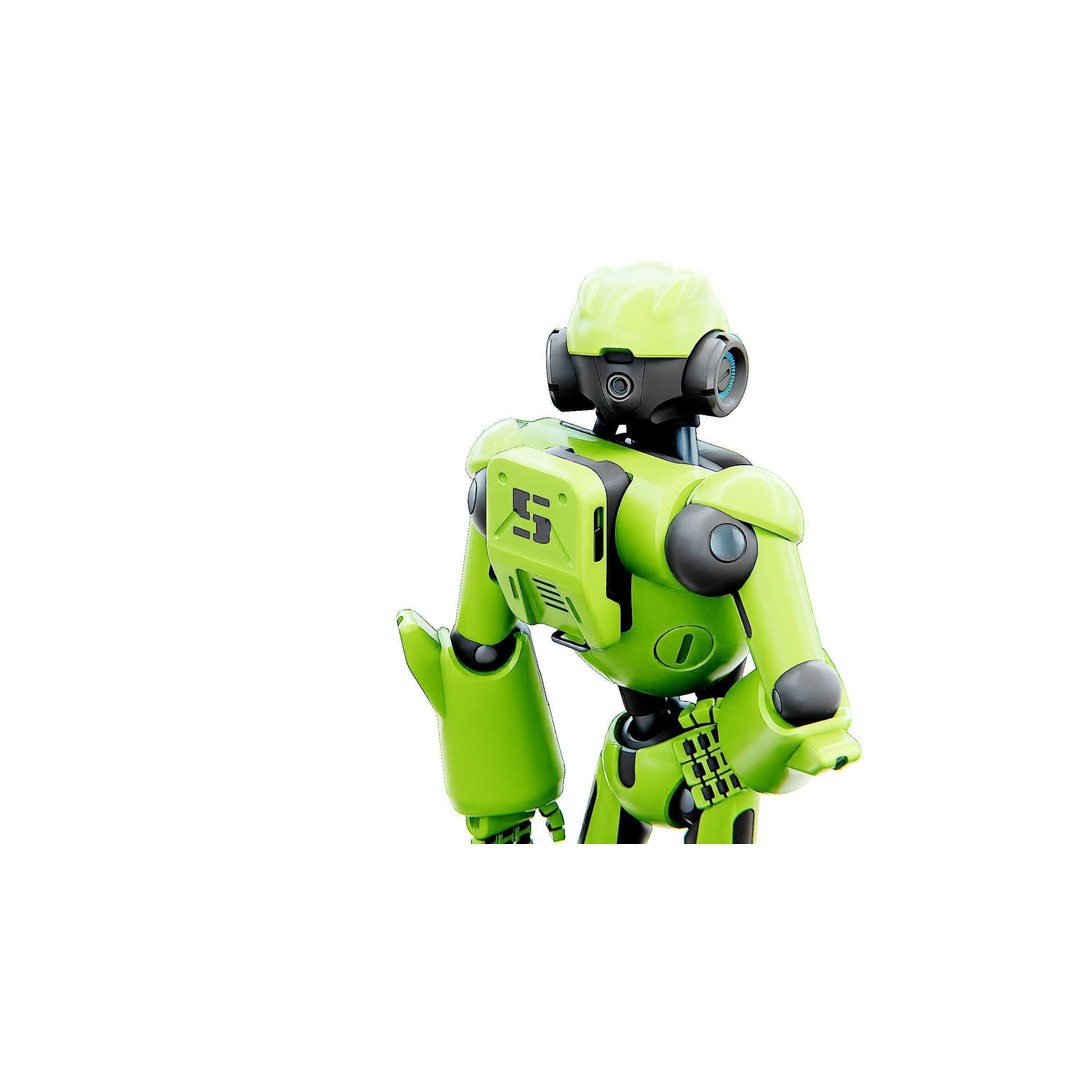 ANDROID KOSMO-C 3D Model – Rigged Sci-Fi Character for Unity & Unreal - View 22