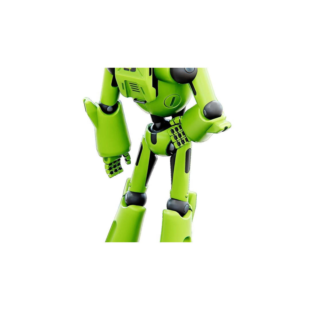 ANDROID KOSMO-C 3D Model – Rigged Sci-Fi Character for Unity & Unreal - View 26