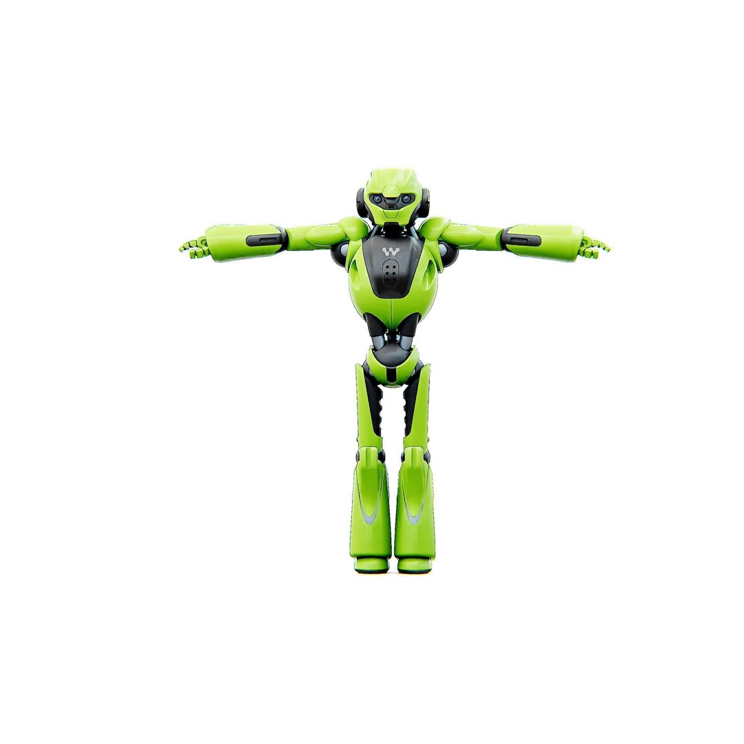 ANDROID KOSMO-C 3D Model – Rigged Sci-Fi Character for Unity & Unreal - View 31