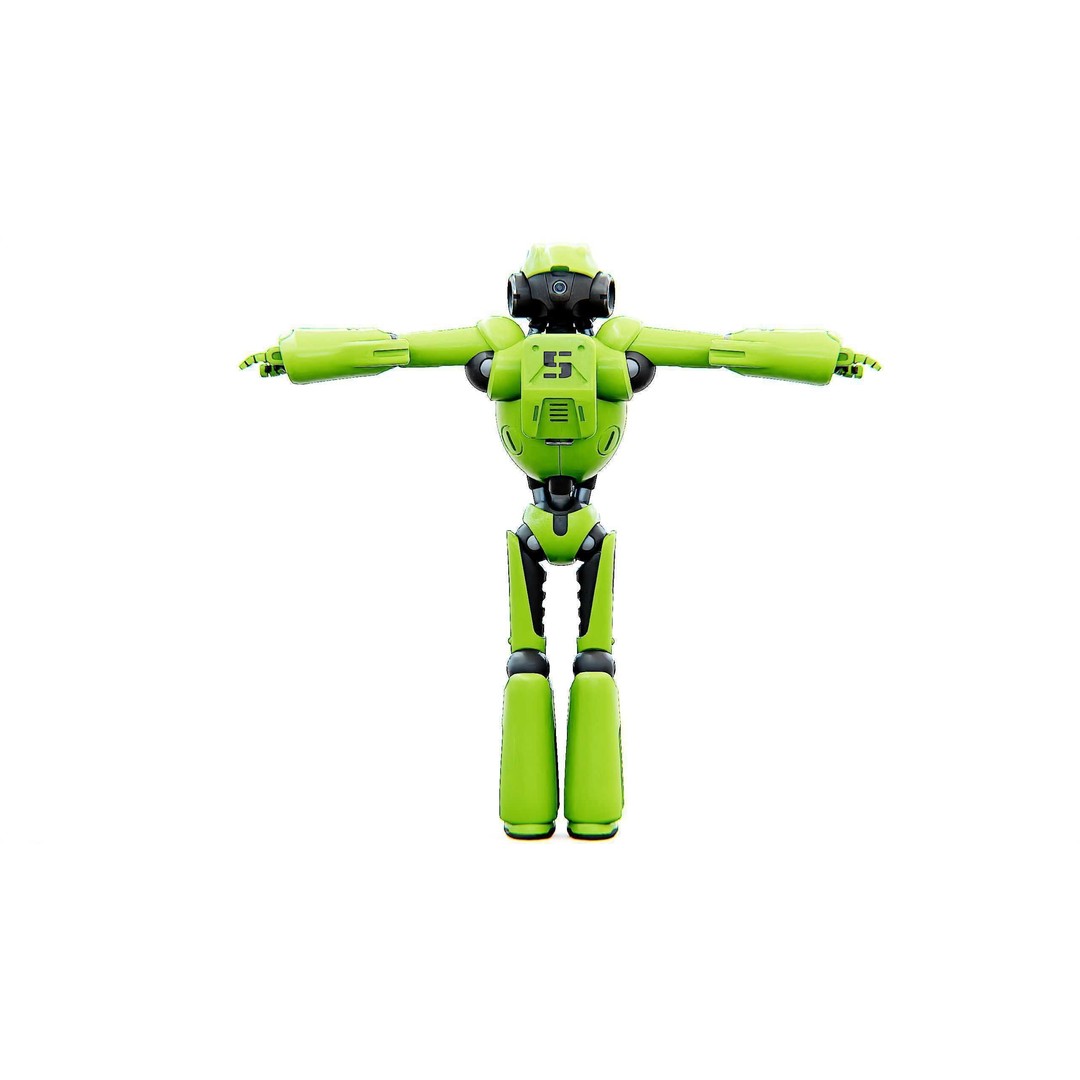 ANDROID KOSMO-C 3D Model – Rigged Sci-Fi Character for Unity & Unreal - View 32