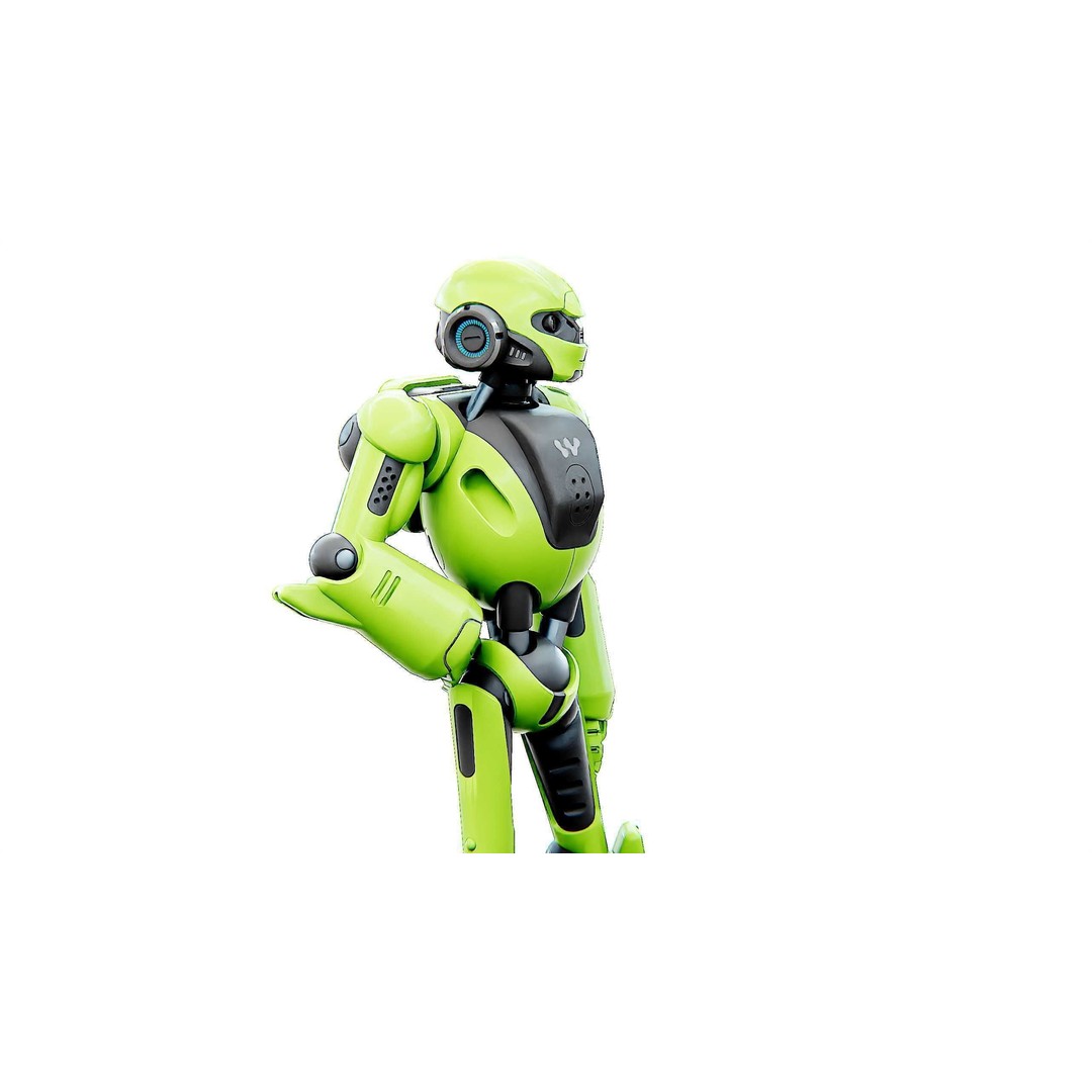 ANDROID KOSMO-C 3D Model – Rigged Sci-Fi Character for Unity & Unreal - View 4