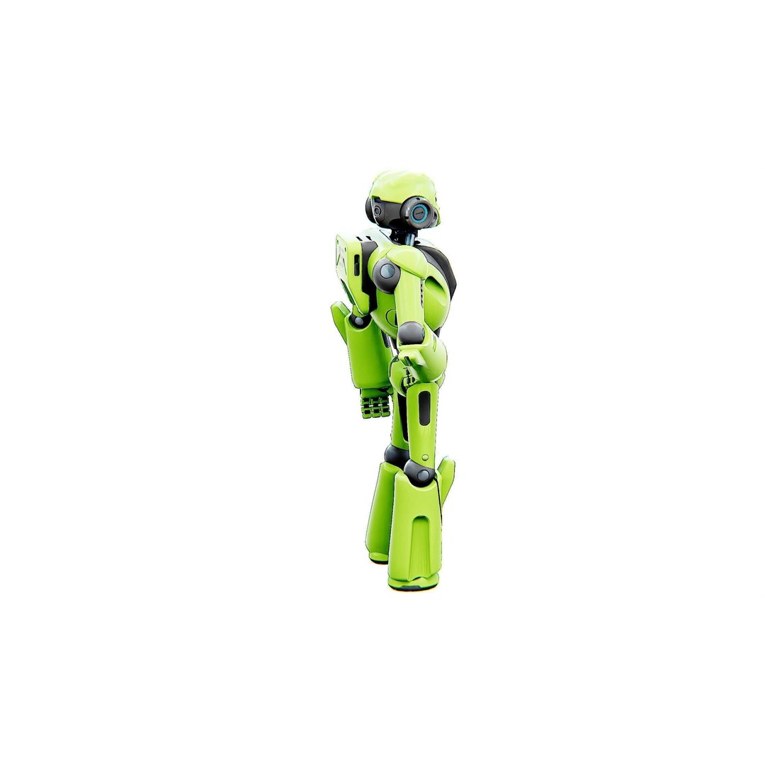 ANDROID KOSMO-C 3D Model – Rigged Sci-Fi Character for Unity & Unreal - View 7