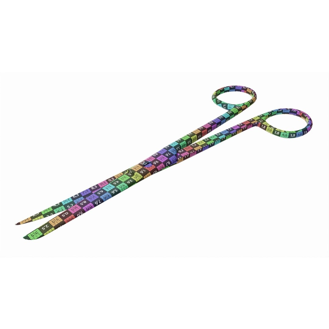 Operating Scissors 3D Model – High Quality PBR Surgical Instrument - View 10