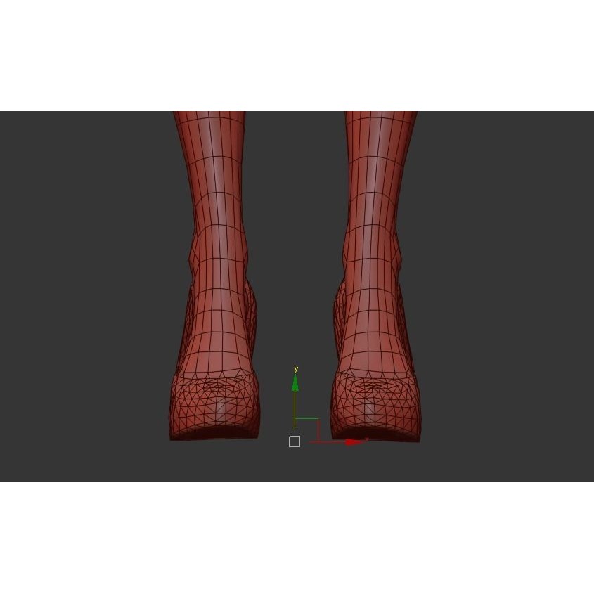 Ballet Dancer 3D Model – Low Poly Game-Ready Character, FBX/OBJ