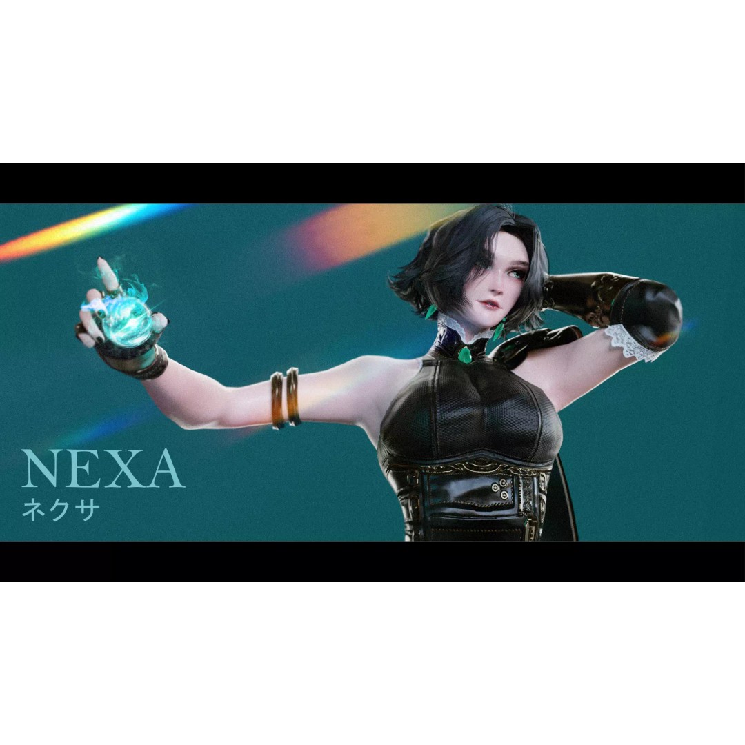 Female Mage 3D Model – Low Poly RPG Character, Rigged FBX - View 6