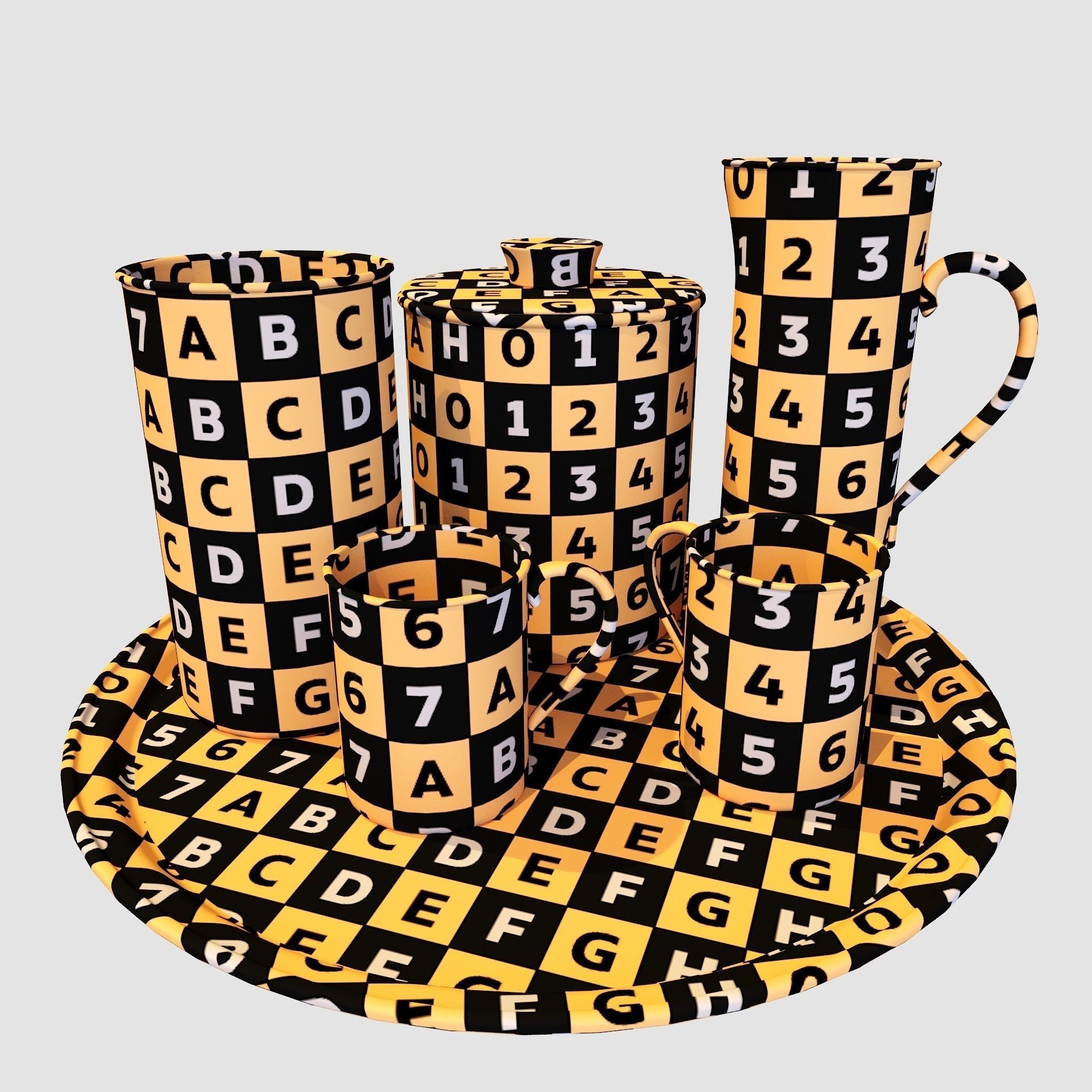 Bartender Tools Set - Game-Ready 3D Model - View 101