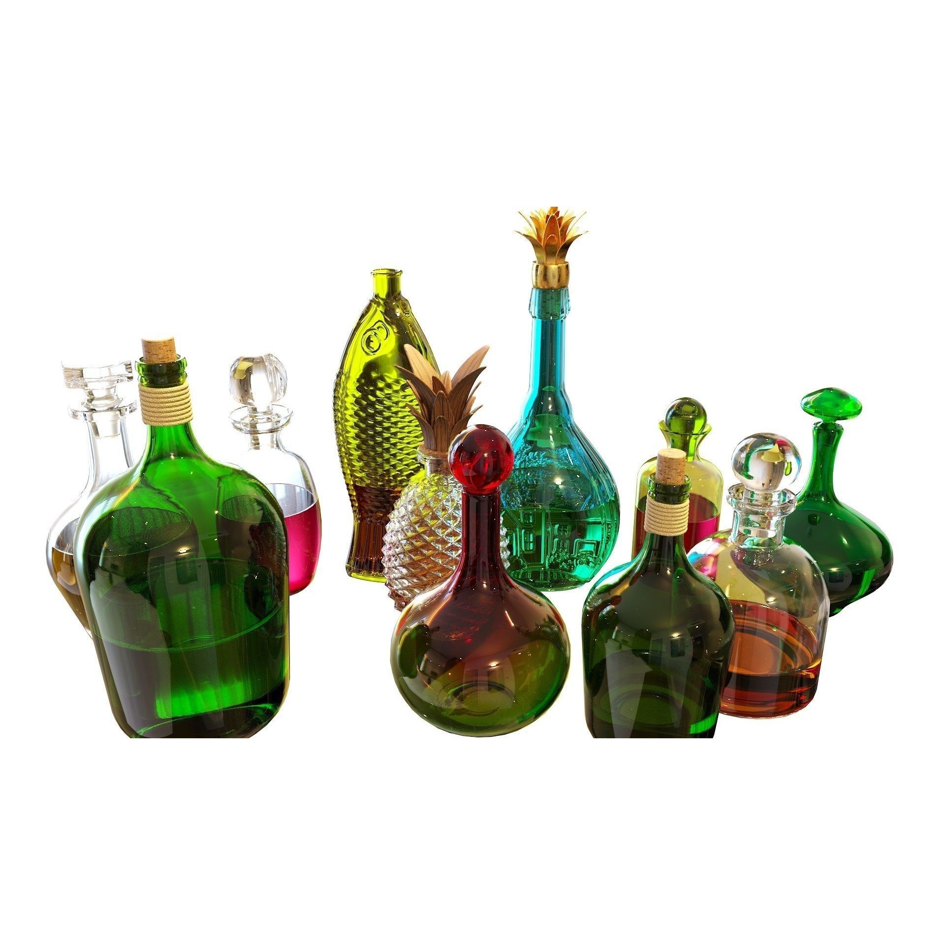 Bartender Tools Set - Game-Ready 3D Model - View 117