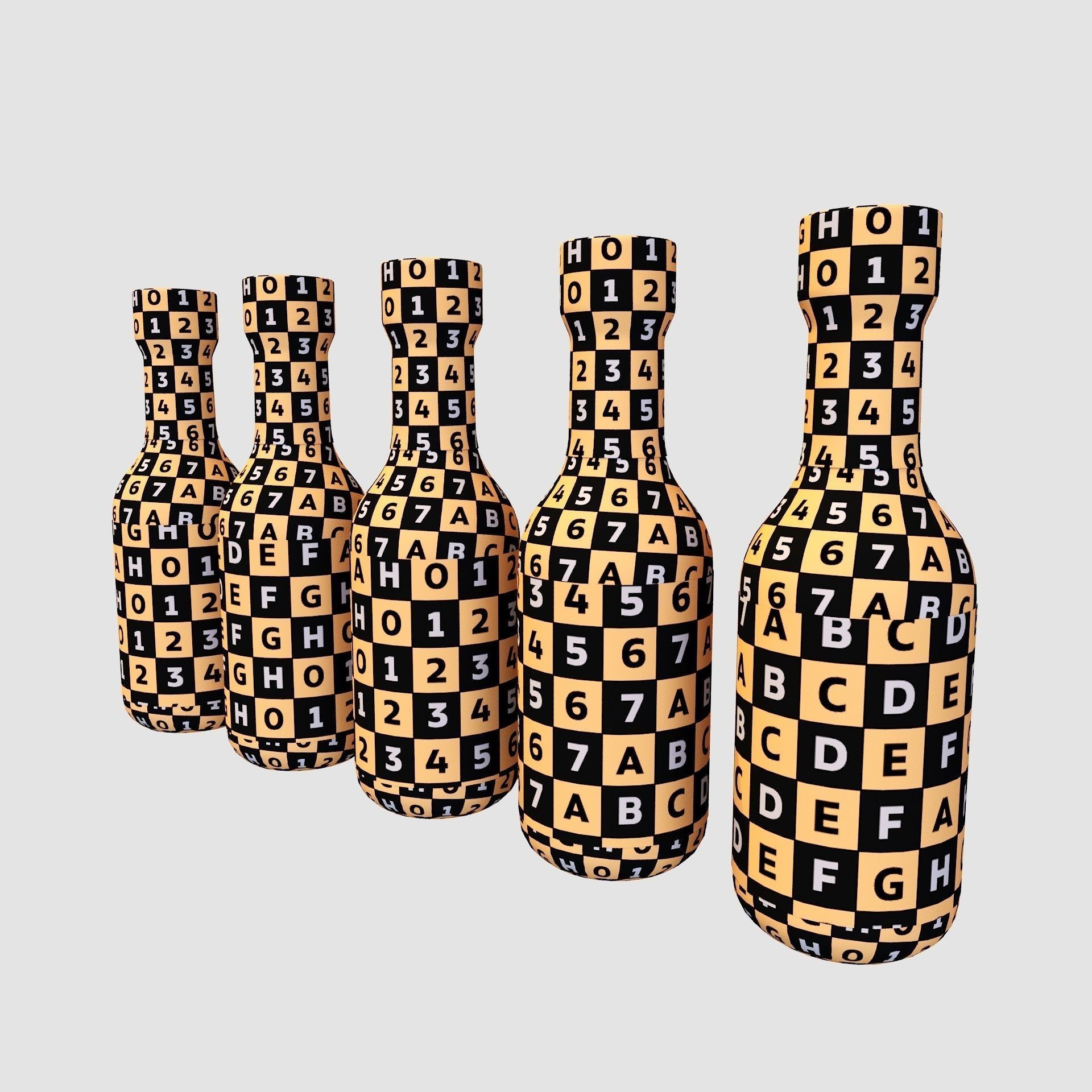 Bartender Tools Set - Game-Ready 3D Model - View 126