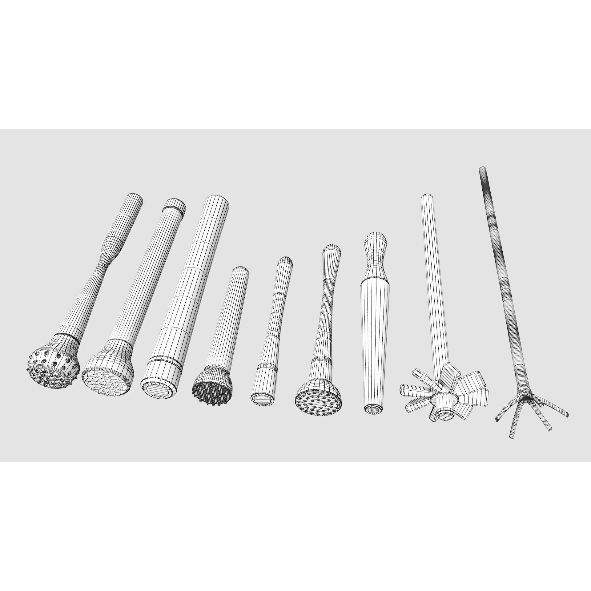 Bartender Tools Set - Game-Ready 3D Model - View 32