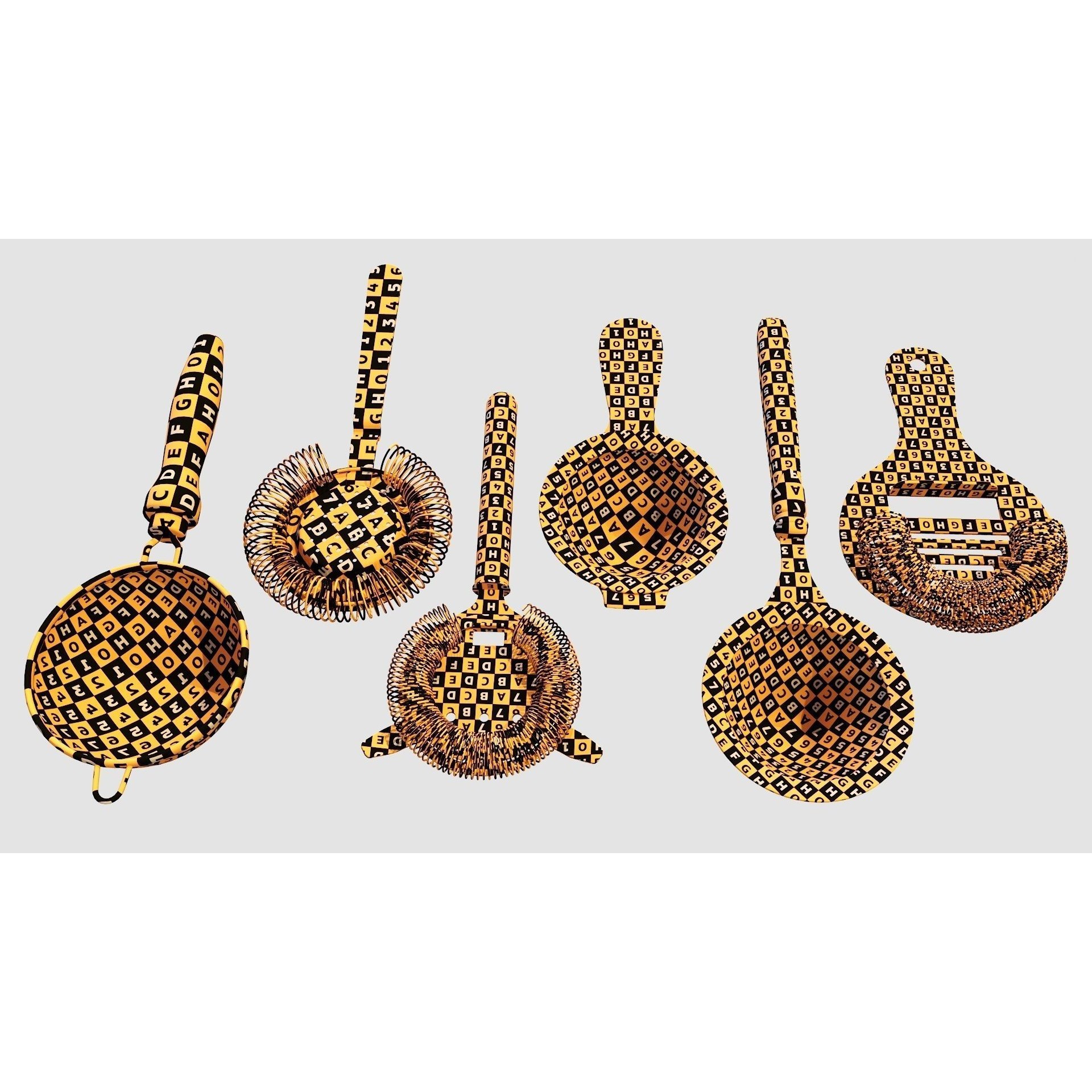 Bartender Tools Set - Game-Ready 3D Model - View 36