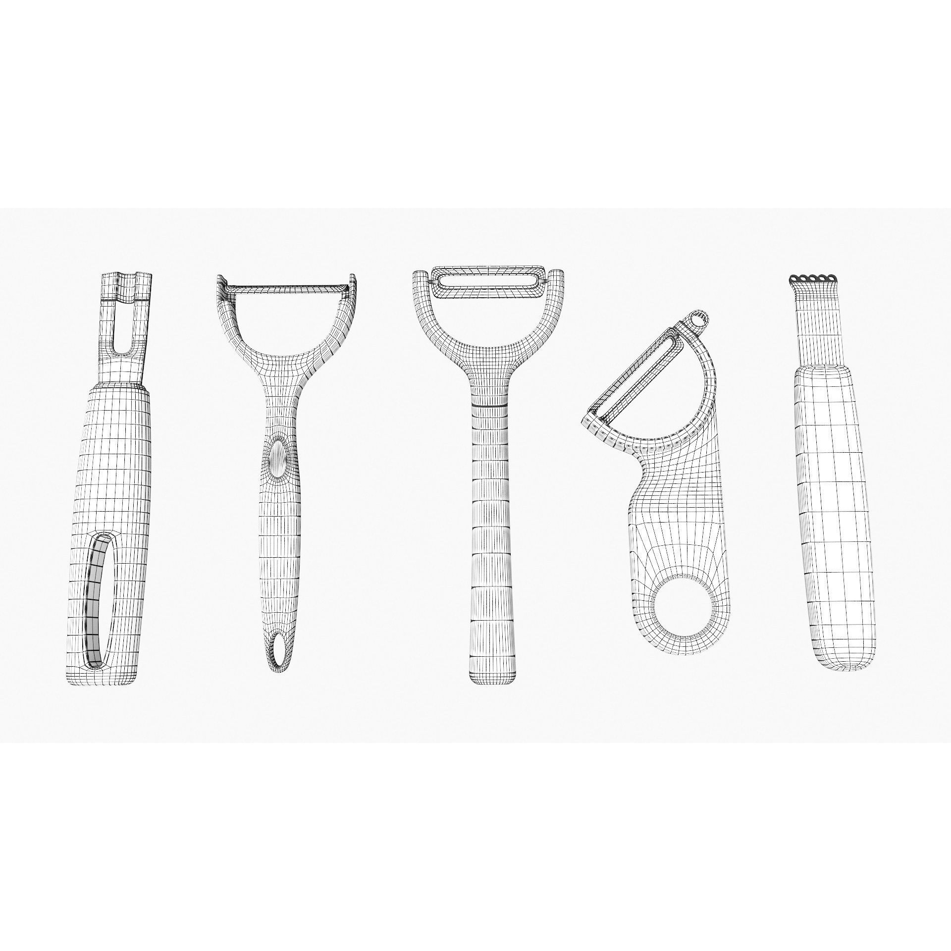 Bartender Tools Set - Game-Ready 3D Model - View 41