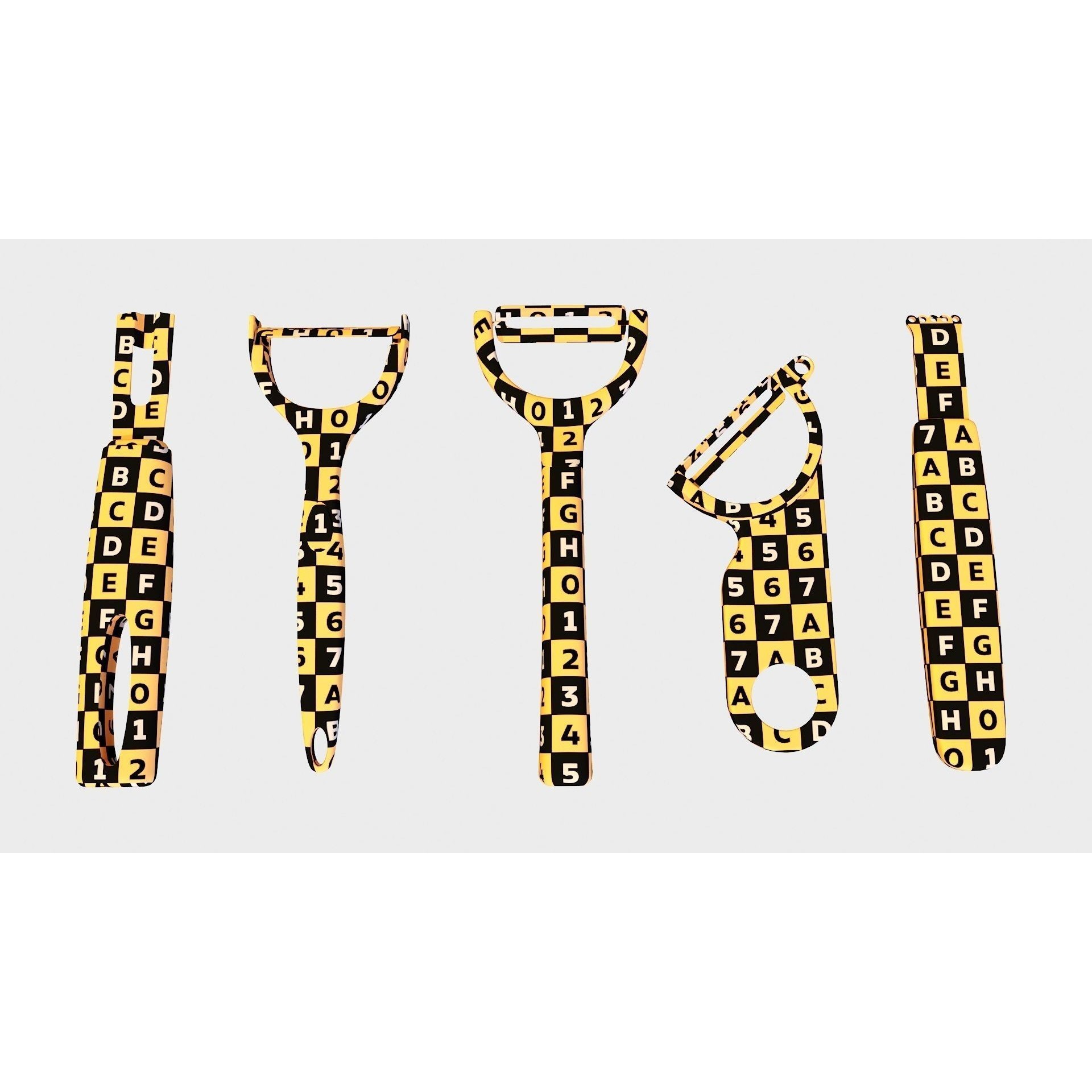 Bartender Tools Set - Game-Ready 3D Model - View 42