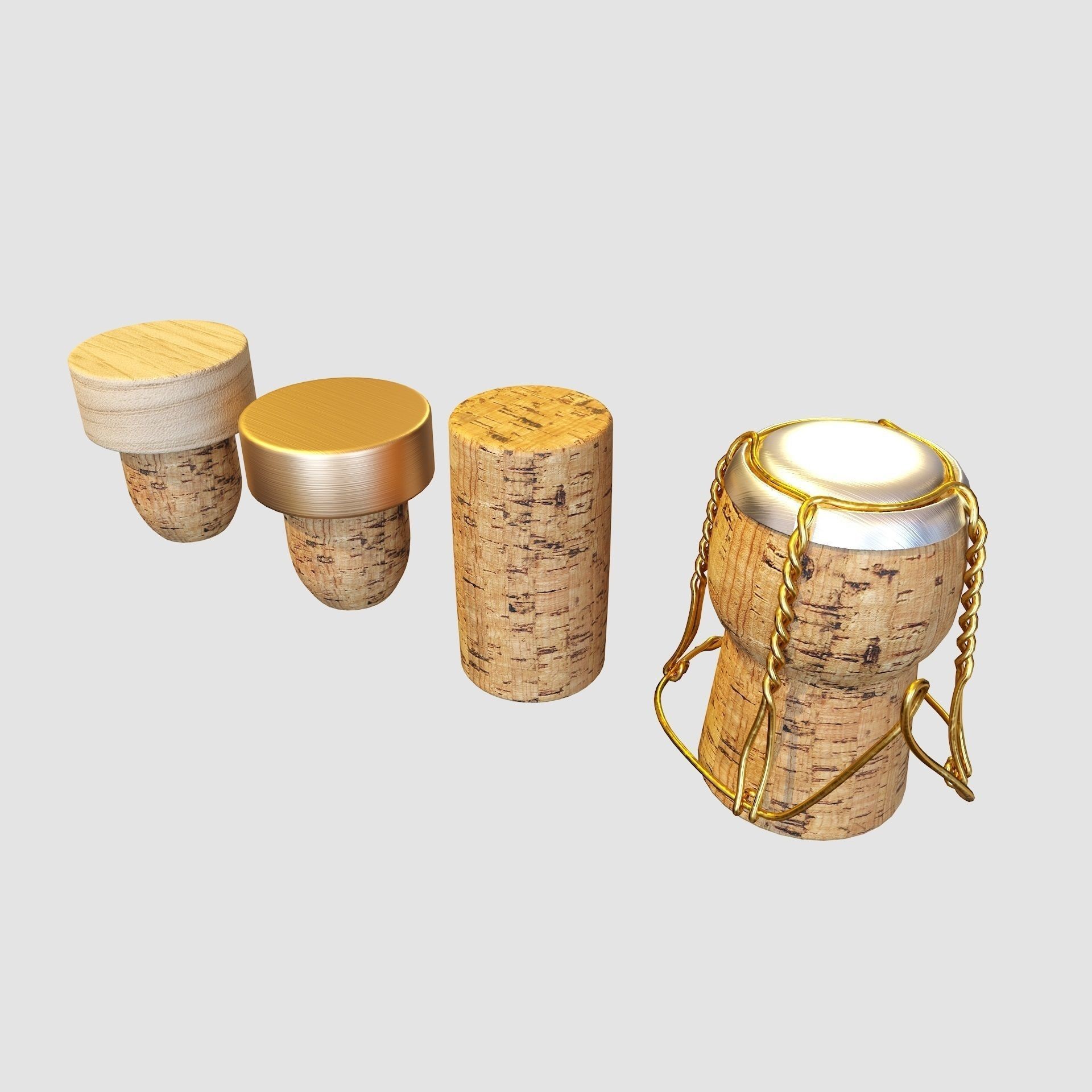 Bartender Tools Set - Game-Ready 3D Model - View 85